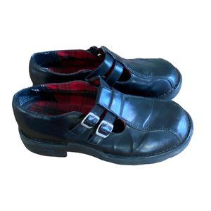Vintage 90s Chunky Mary Jane Shoes Grunge Goth Lolita 8